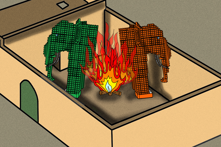 Thermal decomposition is when heat causes a compound to break down in at least two chemical substances